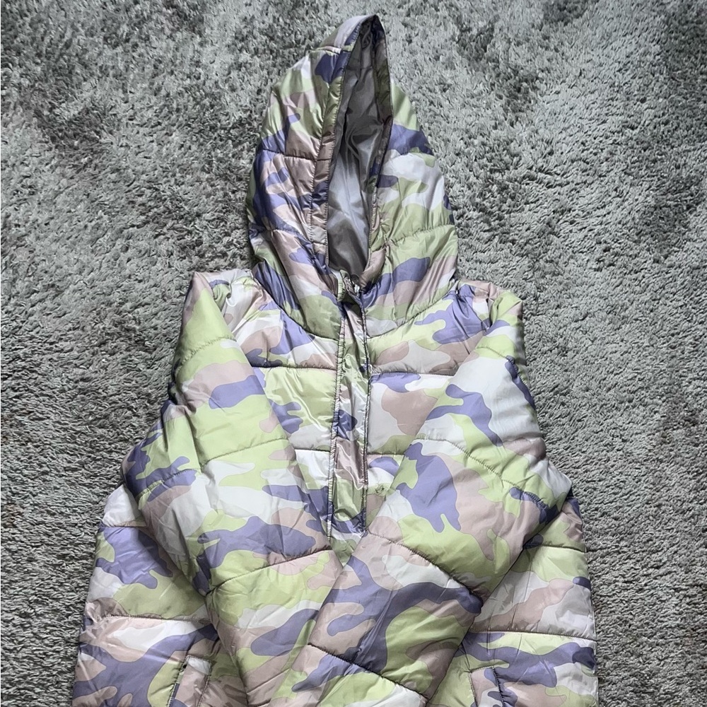 Forever 21 Camouflage Jacket - Brown and Green